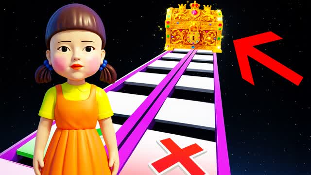 DEFAULT PARKOUR :GLASS BRIDGE