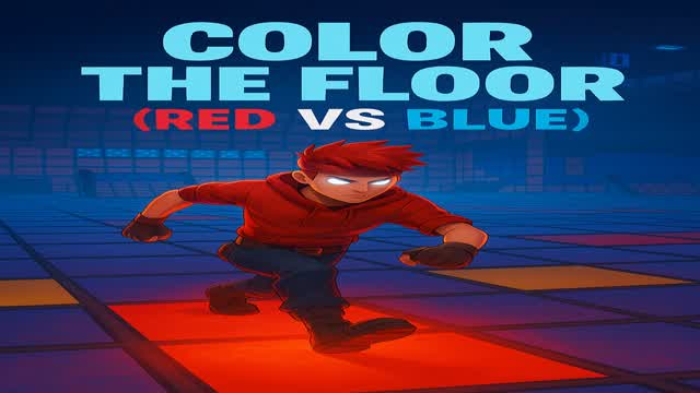 Color The Floor (RED VS BLUE) v1