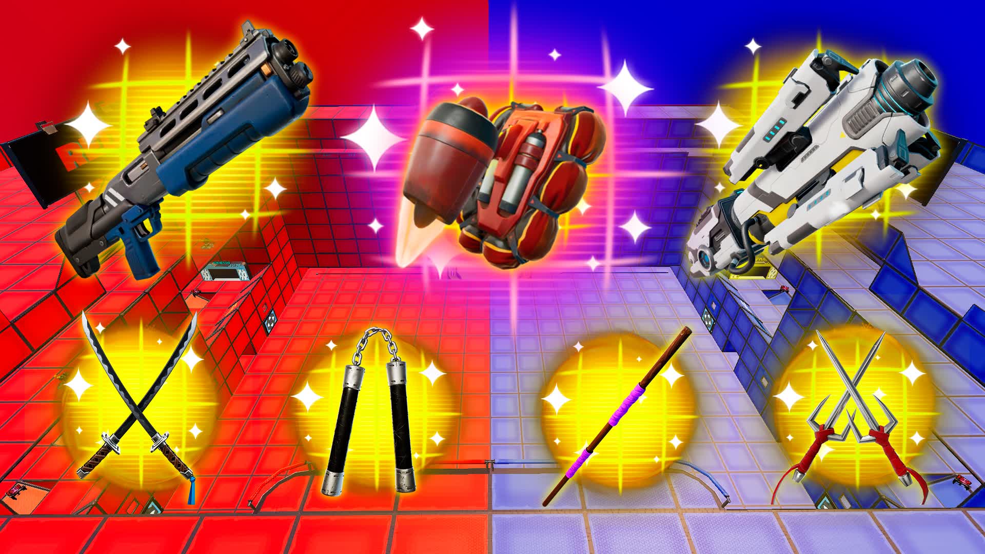 TMNT SUPER ULTIMATE RED VS BLUE 🔴🔵