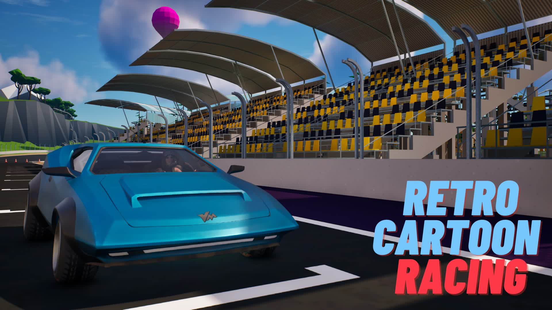 CARTOON RACE 326587073629 by alexmaxfp Fortnite Creative Map Code