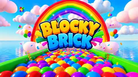 BLOCKY BRICK OBBY PARKOUR 🌈