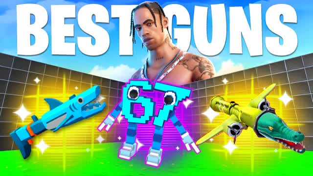 BEST GUNS 1V1 - ALL GUNS AND CARS