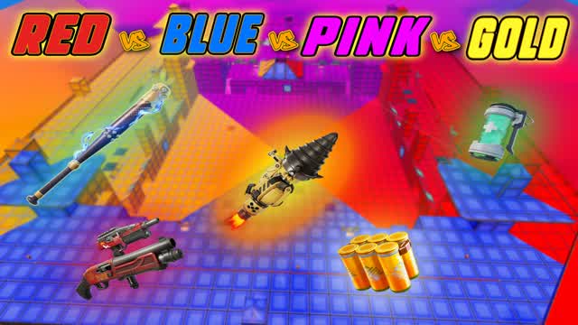 Cran Red🔴vs Blue🔵 vs Pink🩷vs Orange🔶