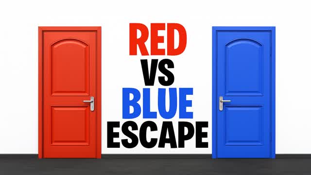 RED VS BLUE ESCAPE ROOM 🔴🔵