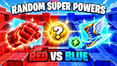 RANDOM SUPERPOWER RED VS BLUE 🔴🔵