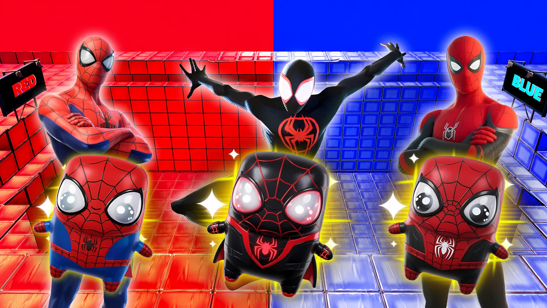 RED VS BLUE SPIDEY SPRITE [SHOOTER]