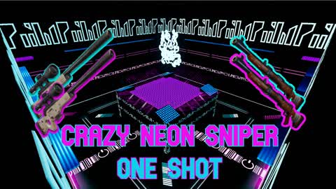 Crazy Neon Sniper One Shot
