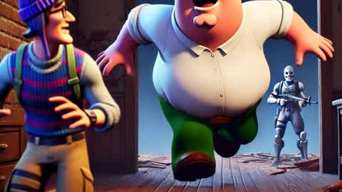 ¡Huye de Peter Griffin en los Backrooms!