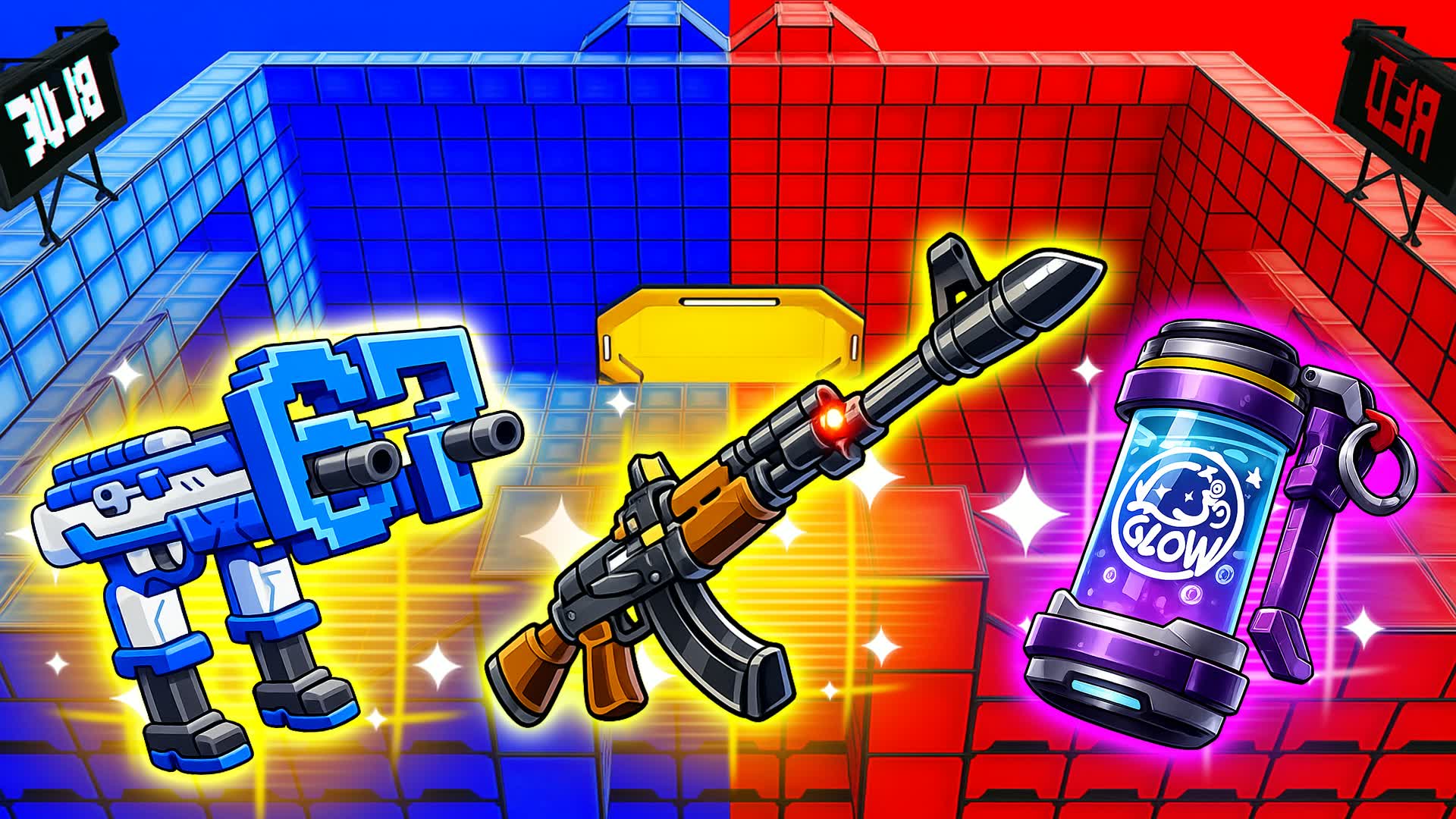 究極のレッド vs ブルー 🔴🔵