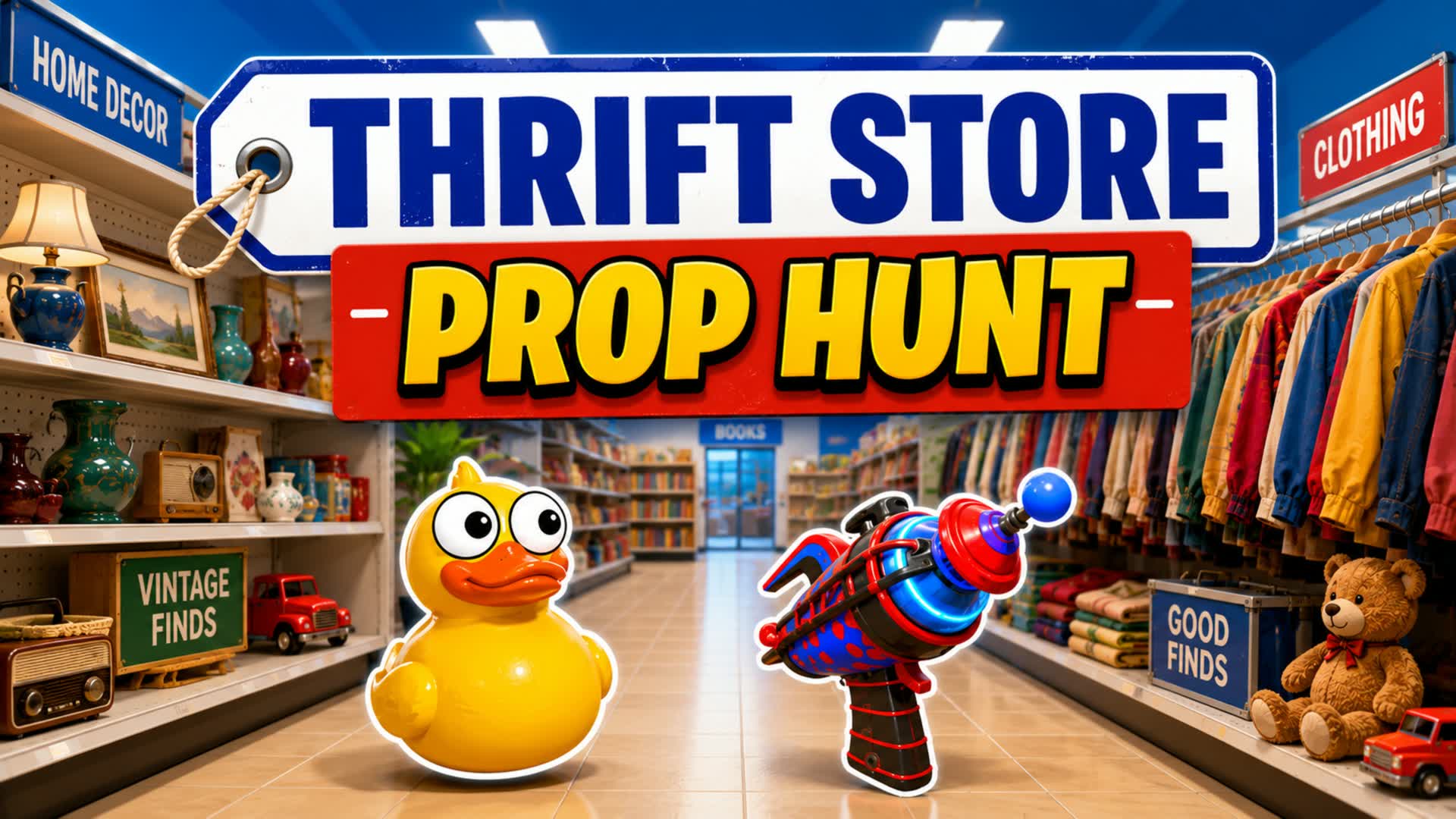 THRIFT STORE PROP HUNT 🛒