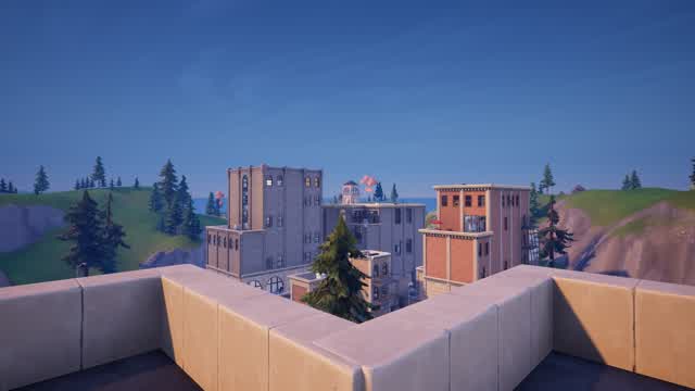 Drive Around Tilted Towers