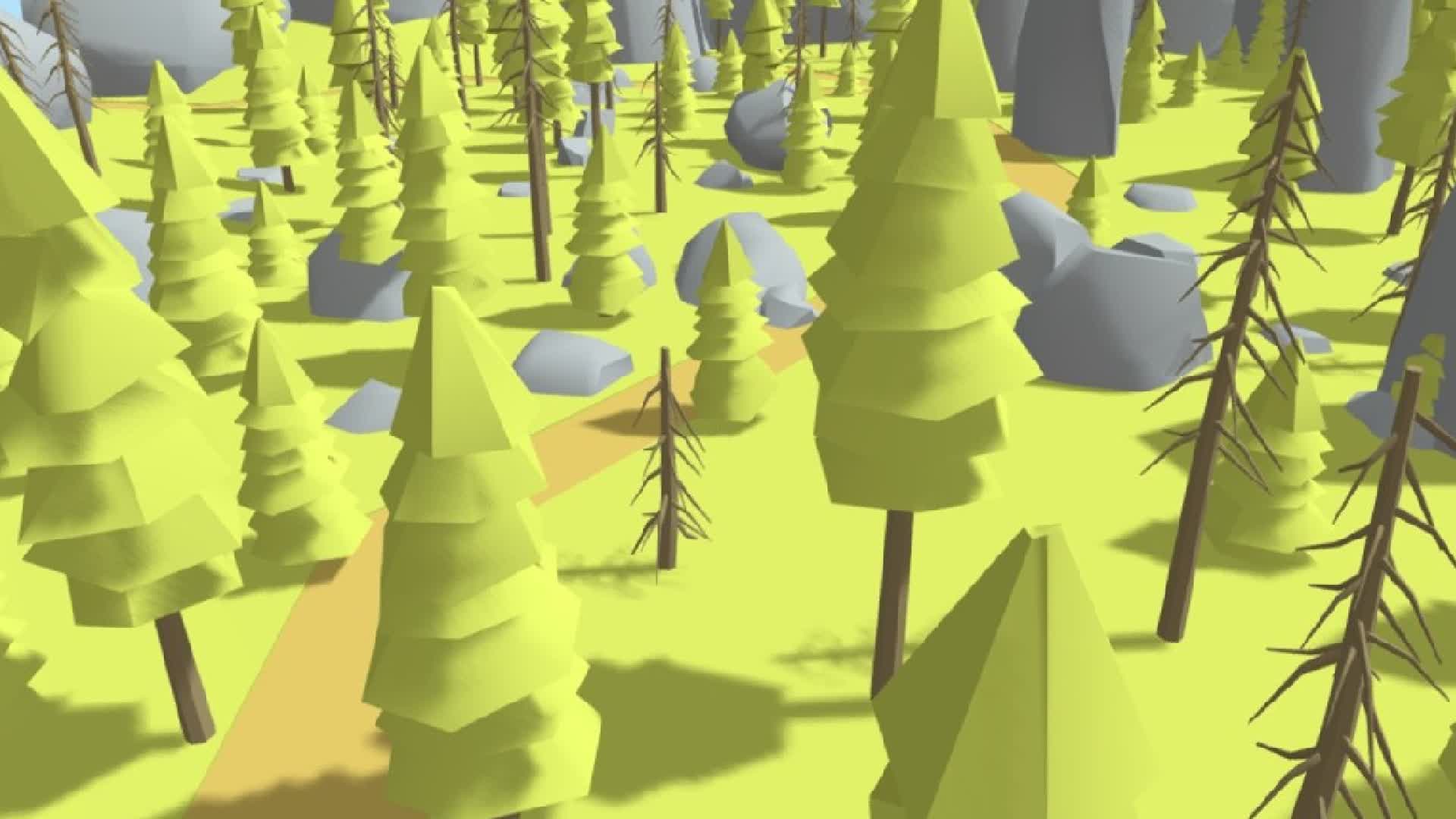 🌲 Low Poly Forest🌲