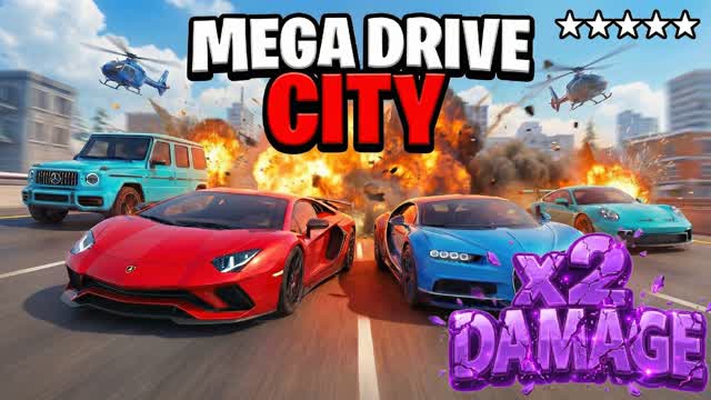 MEGA DRIVE CITY 🚗 FREE FOR ALL
