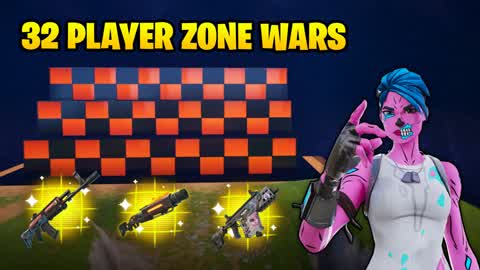 🎯 CLUTCH 32 PLAYER ZONE WARS 🌀