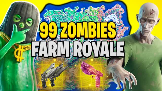 99 ZOMBIES đ§ââïž ALL GUNS - FREE FOR ALL