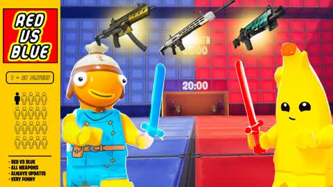 CRAZYY CUSTOM RED VS BLUE🔴🔵