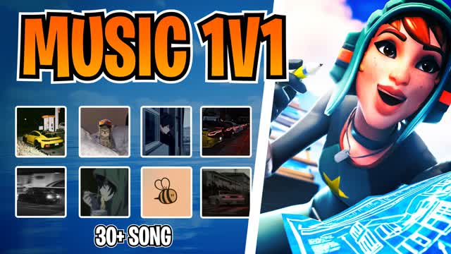🏆 BEST MUSIC 1V1 [30+ POPULAR SONGS]