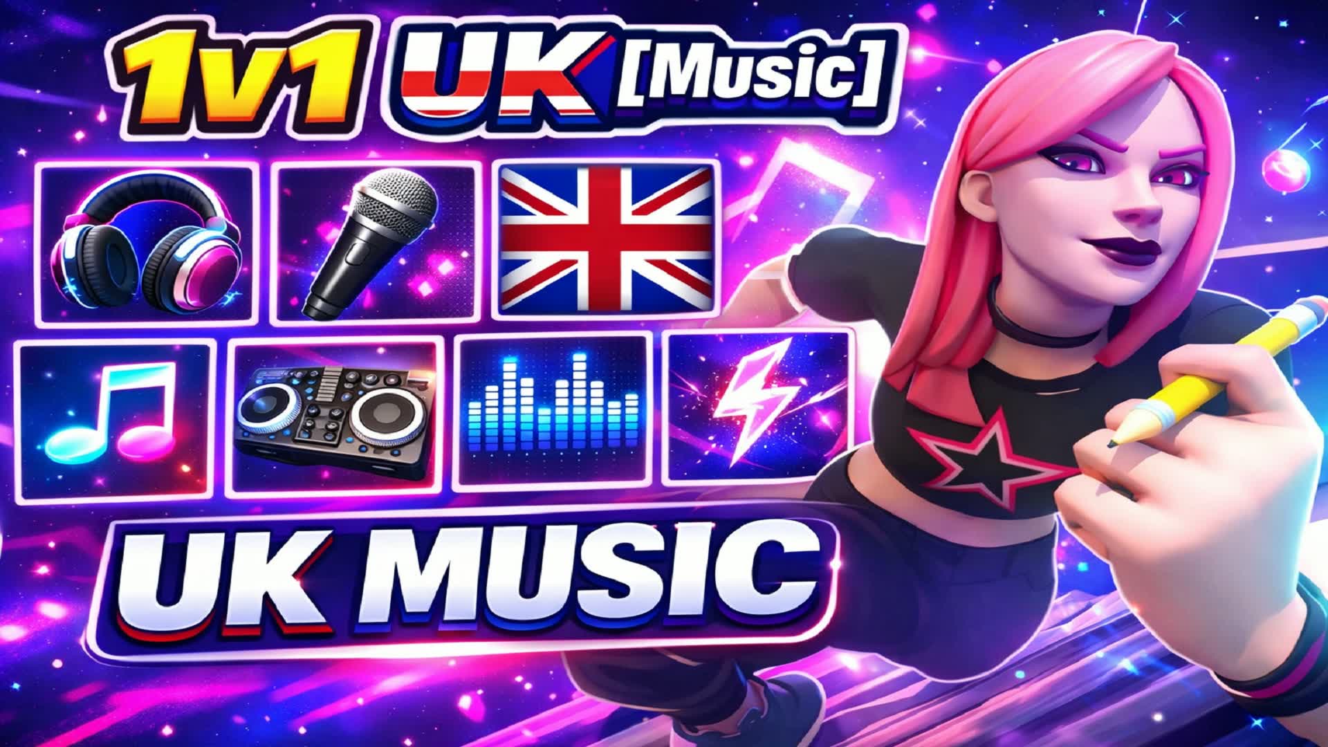 イギリス 1v1音楽