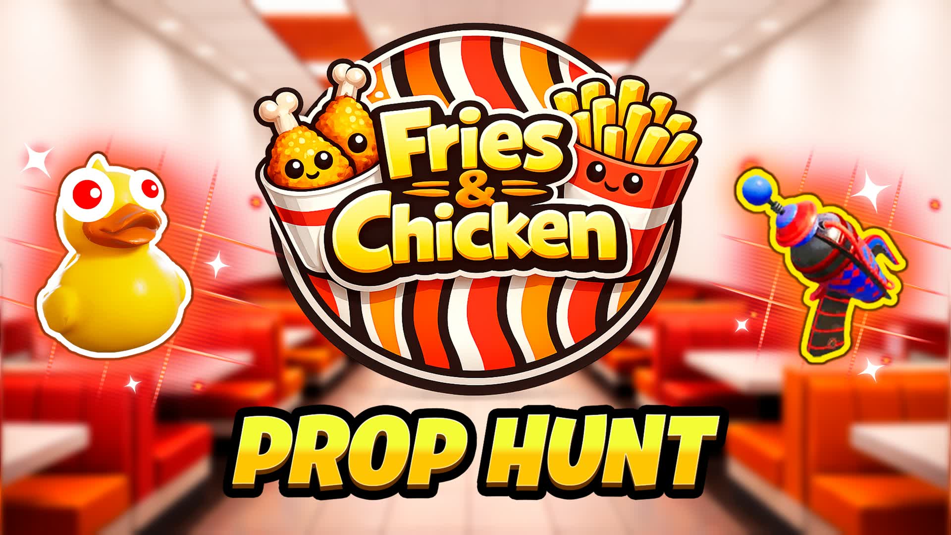 FRIES & CHICKEN 🍟 PROP HUNT