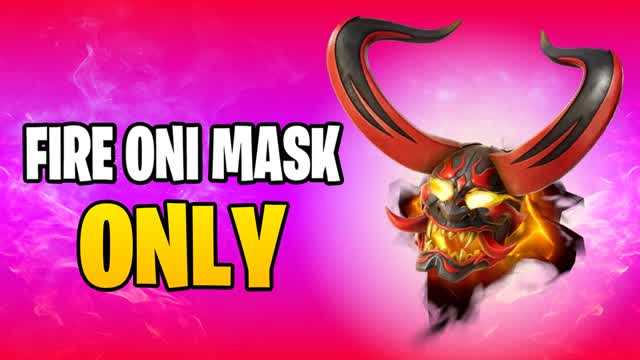 FIRE ONI MASK ONLY | FFA