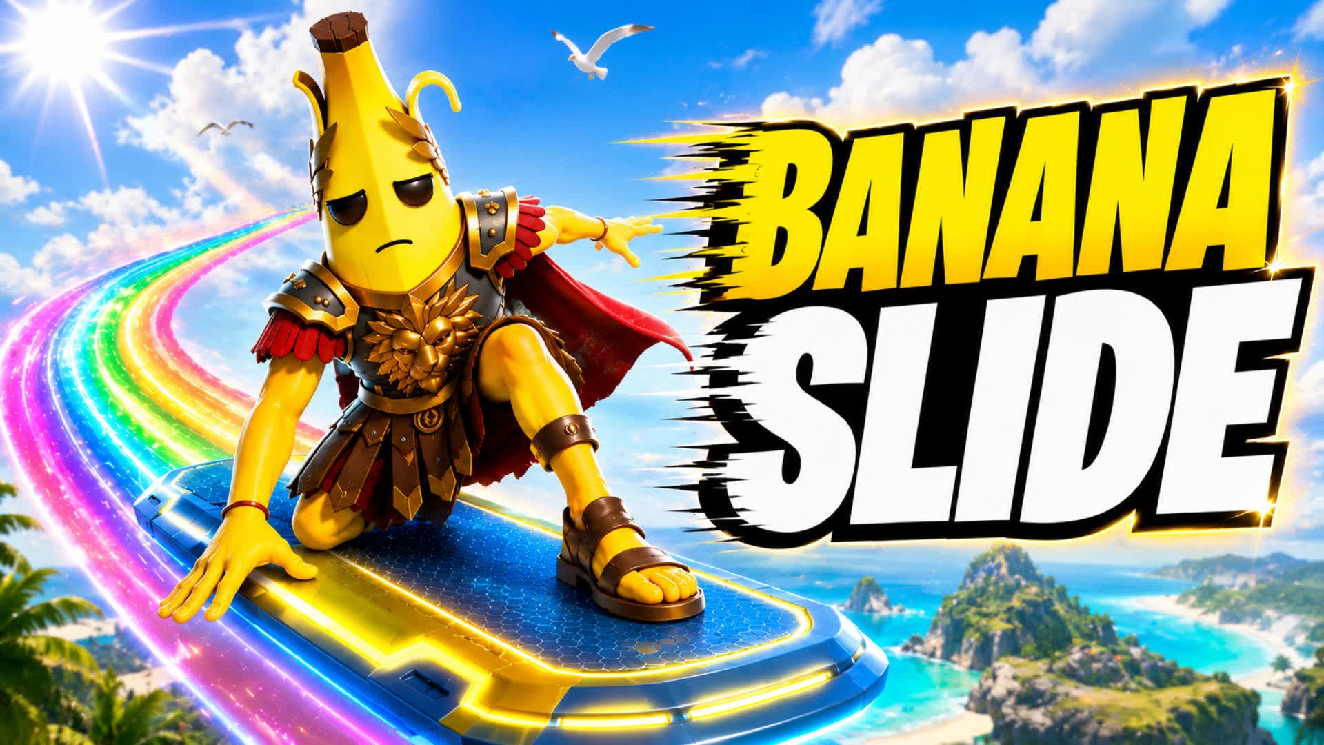 🍌BANANA SIMPLE SLIDE🌈