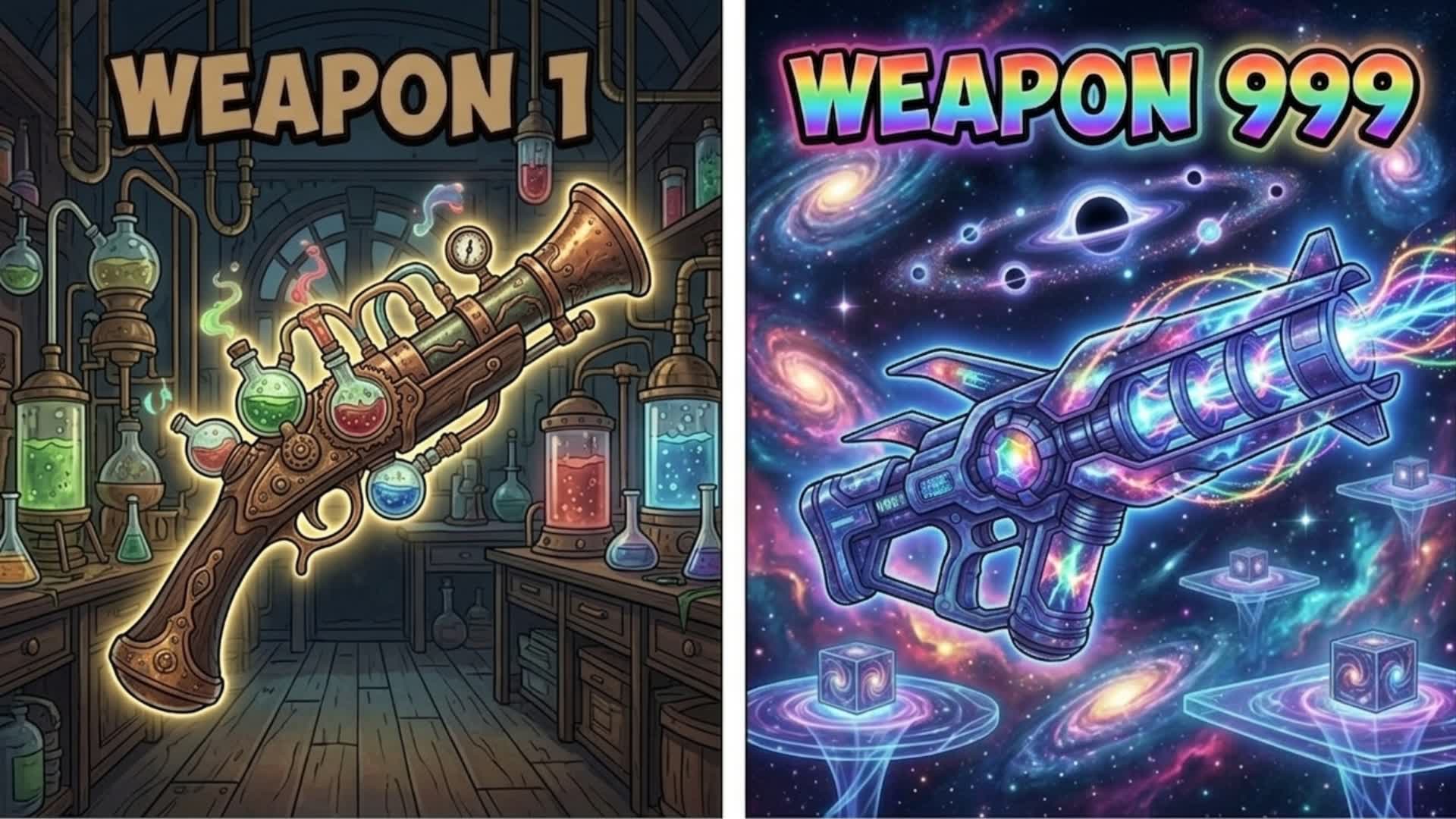 🔫 GUN GAME 💥 RIVALS WAR