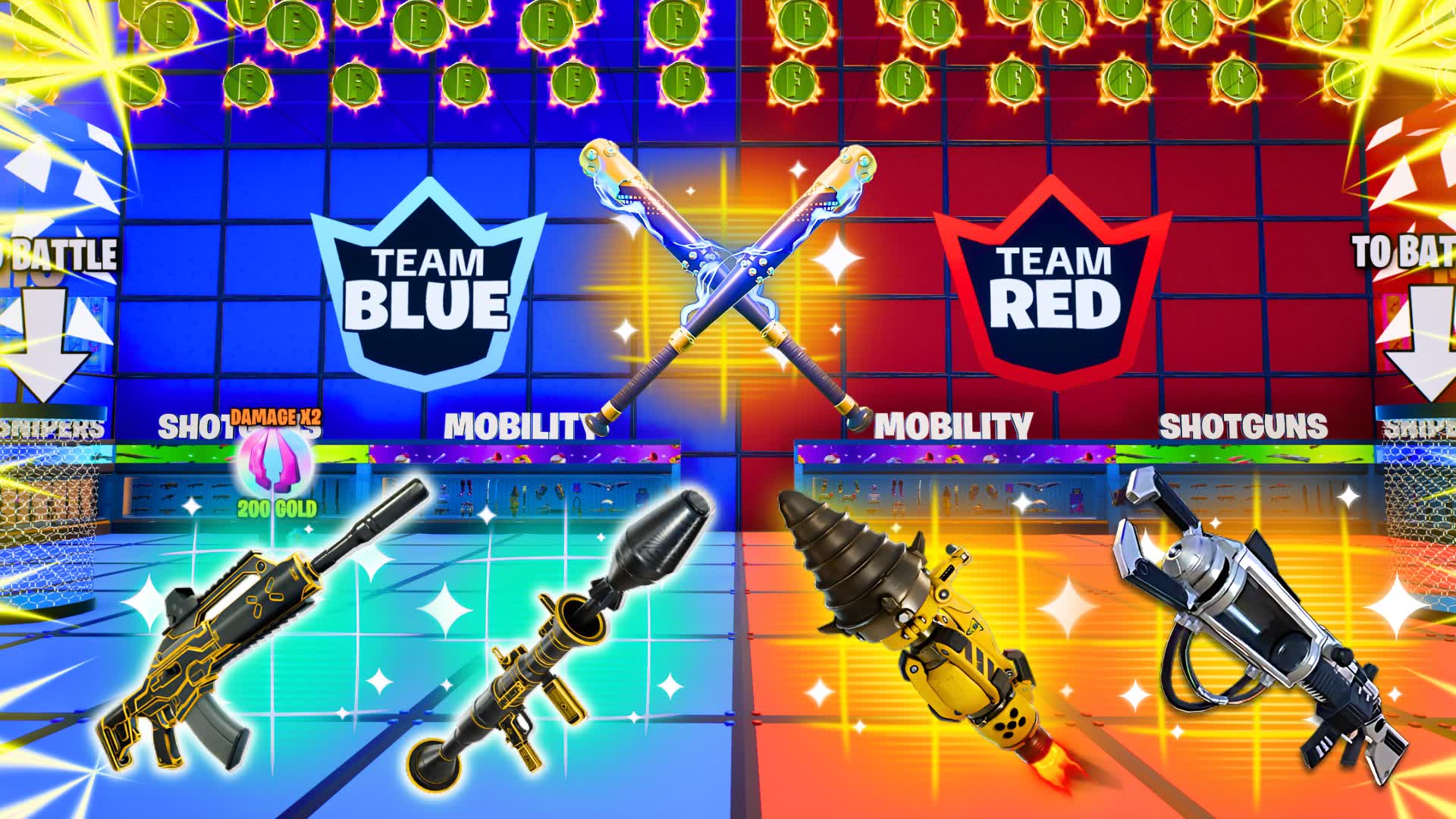 CLASSIC RED VS BLUE 🔴🔵