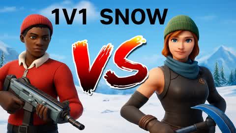 1v1  [Snow] Build fight!