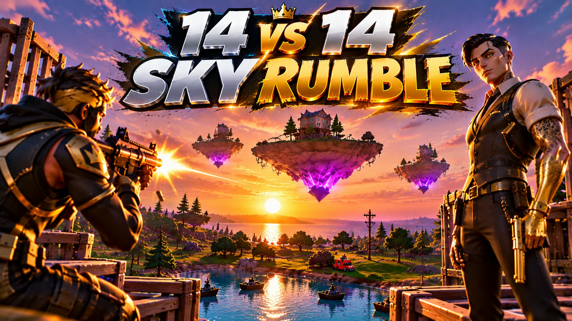 SKY RUMBLE - Fortnite island 0850-7710-5698 by Mr_PanoC_Ath