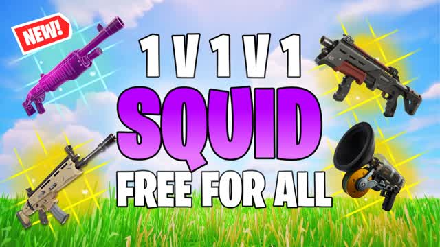 1V1V1 SQUID 1V1 FFA FREE FOR ALL