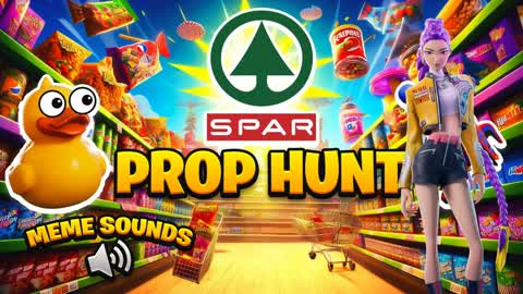 DEMON SPAR PROP HUNT🛒 SUPERMARKET🛒