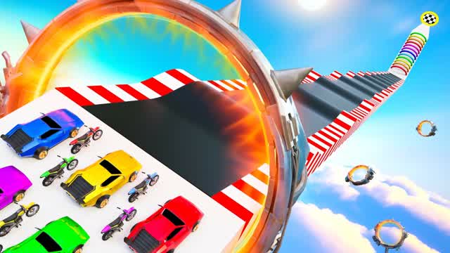 SUPER CARS MEGA RAMPE