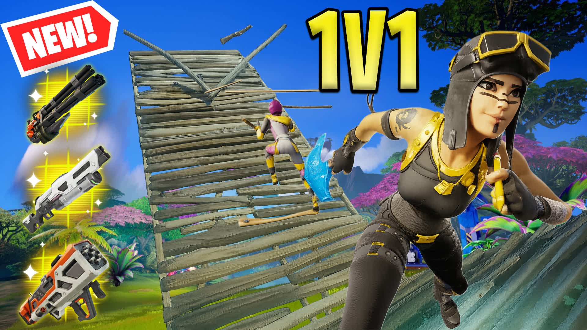 BEST 1V1 BULD FIGHT [MASHOR]