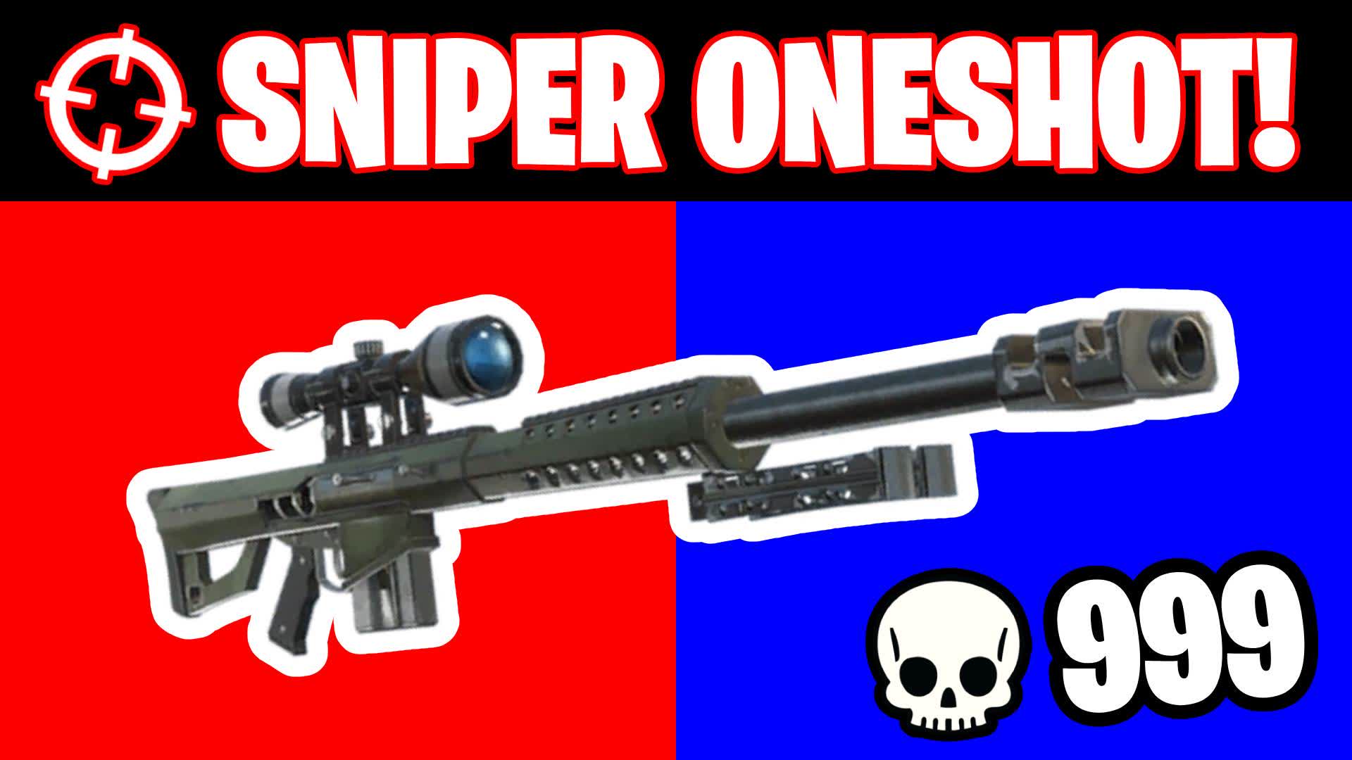 スナイパーのみ 🔫 赤対青 🎯 ワンショット