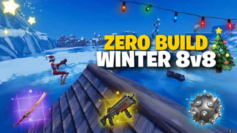 SUPER Winter Zero Build 🎄 1v1 - 8v8