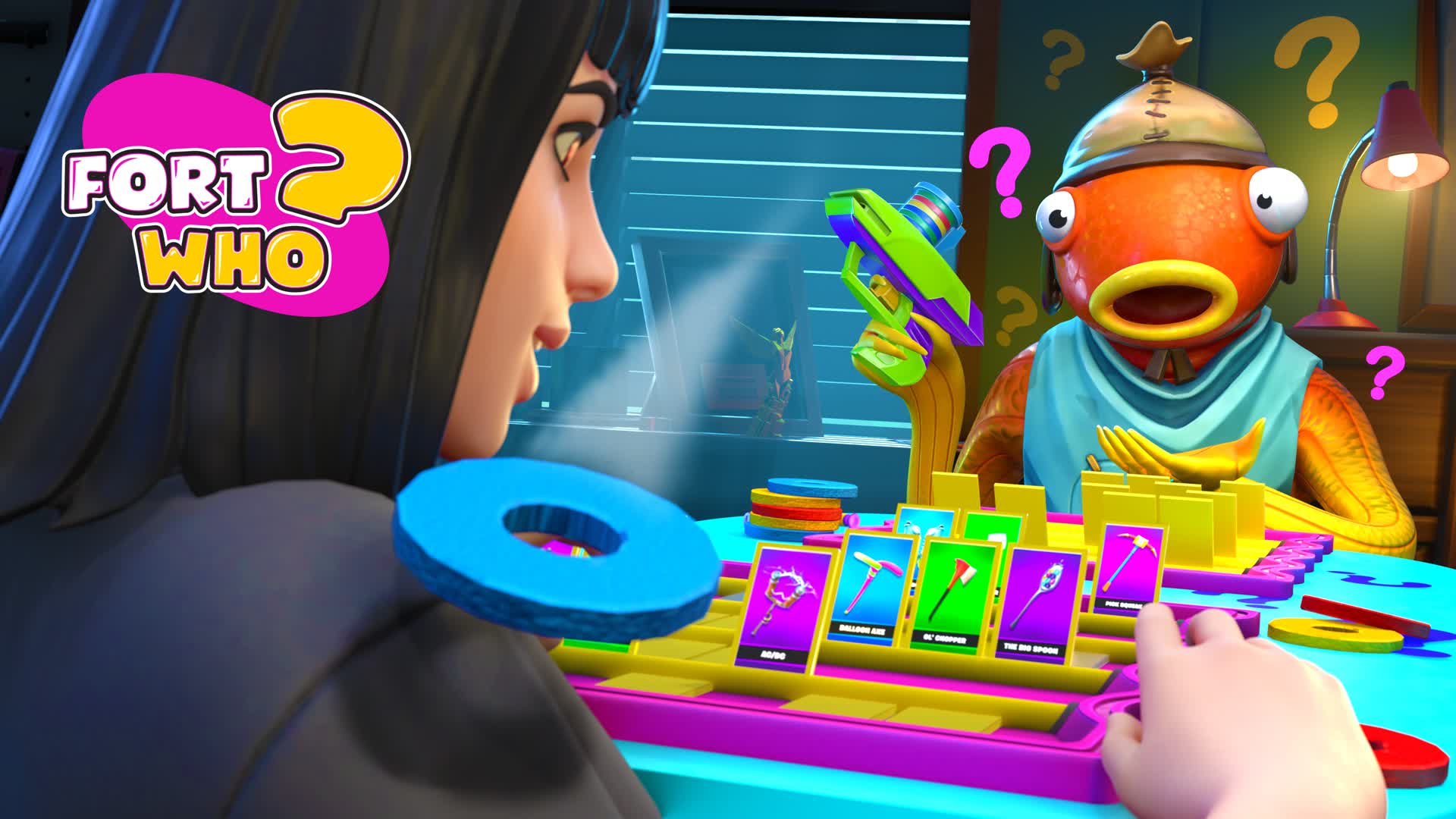 ❓ Fort Who ❔- Guessing Board Game Guess