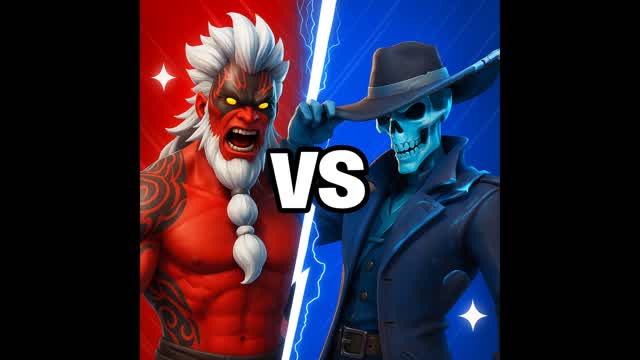 AZUL VS VERMELHO