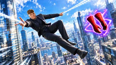đ¸SPIDER CITY! MEGA WORLD GUN GAME**đŻ