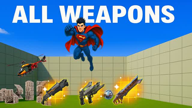 All Weapons FFA Superman