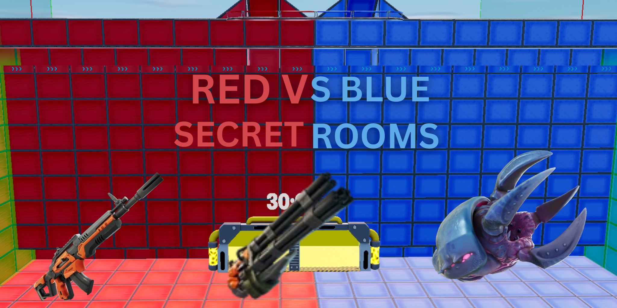 Red Vs Blue Secret Rooms 2578-1143-6831 by gamerneale - Fortnite ...