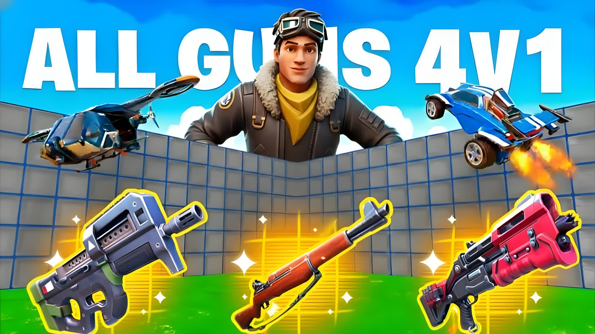 ALL GUNS 4V1