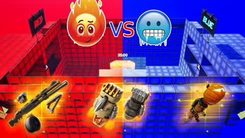 EMOJIS RED VS BLUE 🔴🔵
