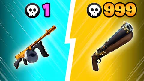 ⭐ TILTED GUN GAME ONE SHOOT 🎯 — Fortnite Creative Insel