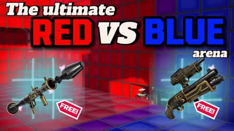 The ultimate Red vs Blue arena