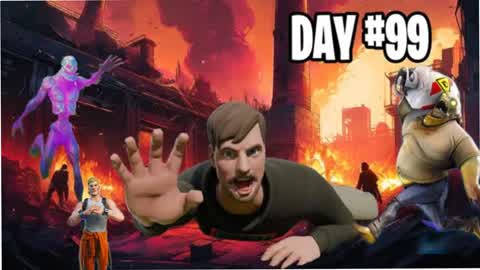 Survive 100 days in prison👮‍♂️🧟