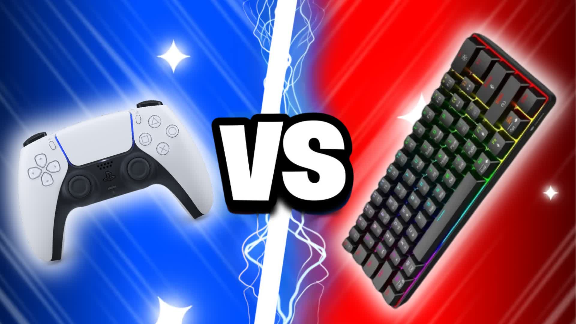 ⭐️ RED PC VS BLUE PS5 🔴🔵