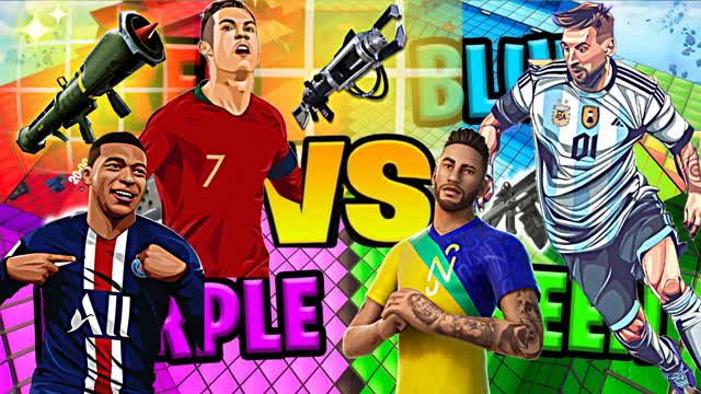 âœMESSI vs RONALDO vs NEYMAR vs MBAPPE