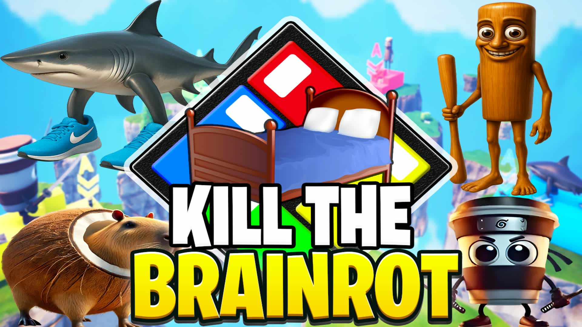 🦈脳の病ベッドウォーズを破壊しろ