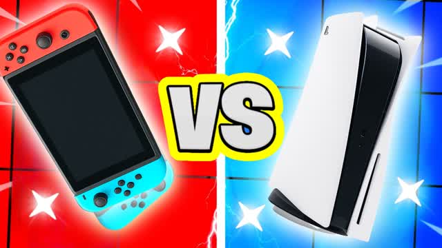 SUPER PS5 VS SWITCH RED VS BLUE 🔴🔵