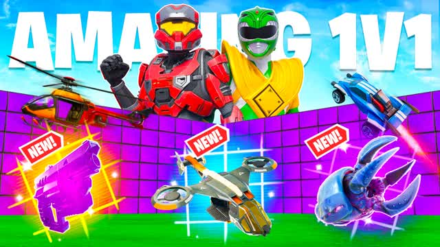 AMAZING ALL GUNS & VEHICLES 1V1 FFA🎯